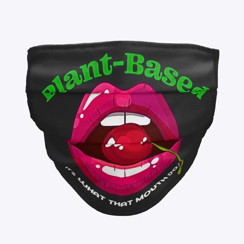 Plant Based Mouth WTMD white text